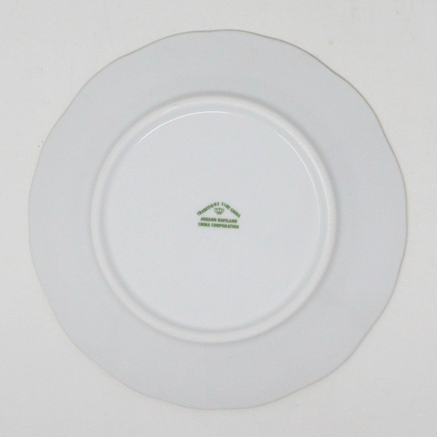 Bread & Butter Plates, Johann Haviland, Moss Rose, Thailand, Vintage