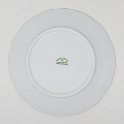Bread & Butter Plates, Johann Haviland, Moss Rose, Thailand, Vintage