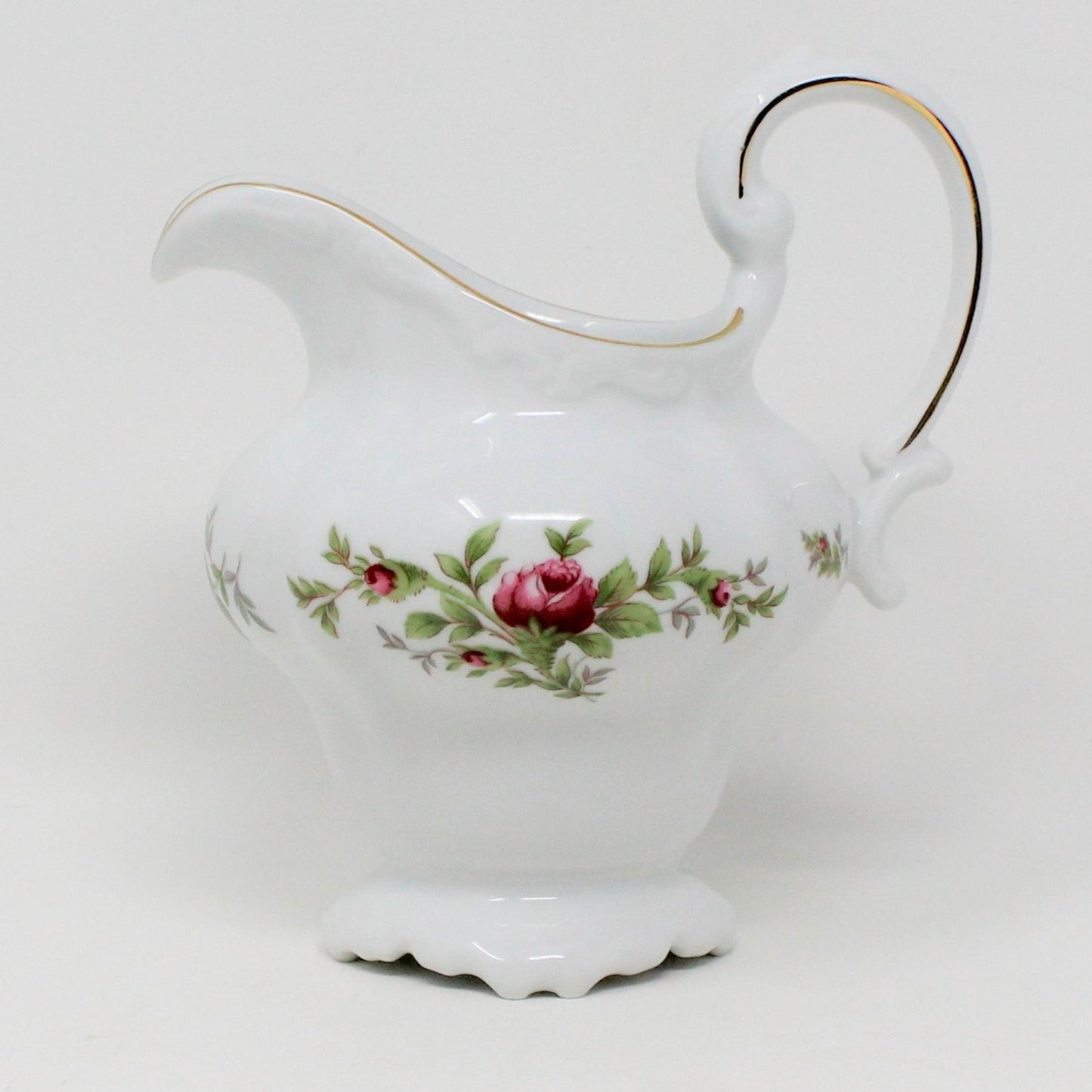 Creamer, Johann Haviland, Moss Rose, Thailand, Vintage