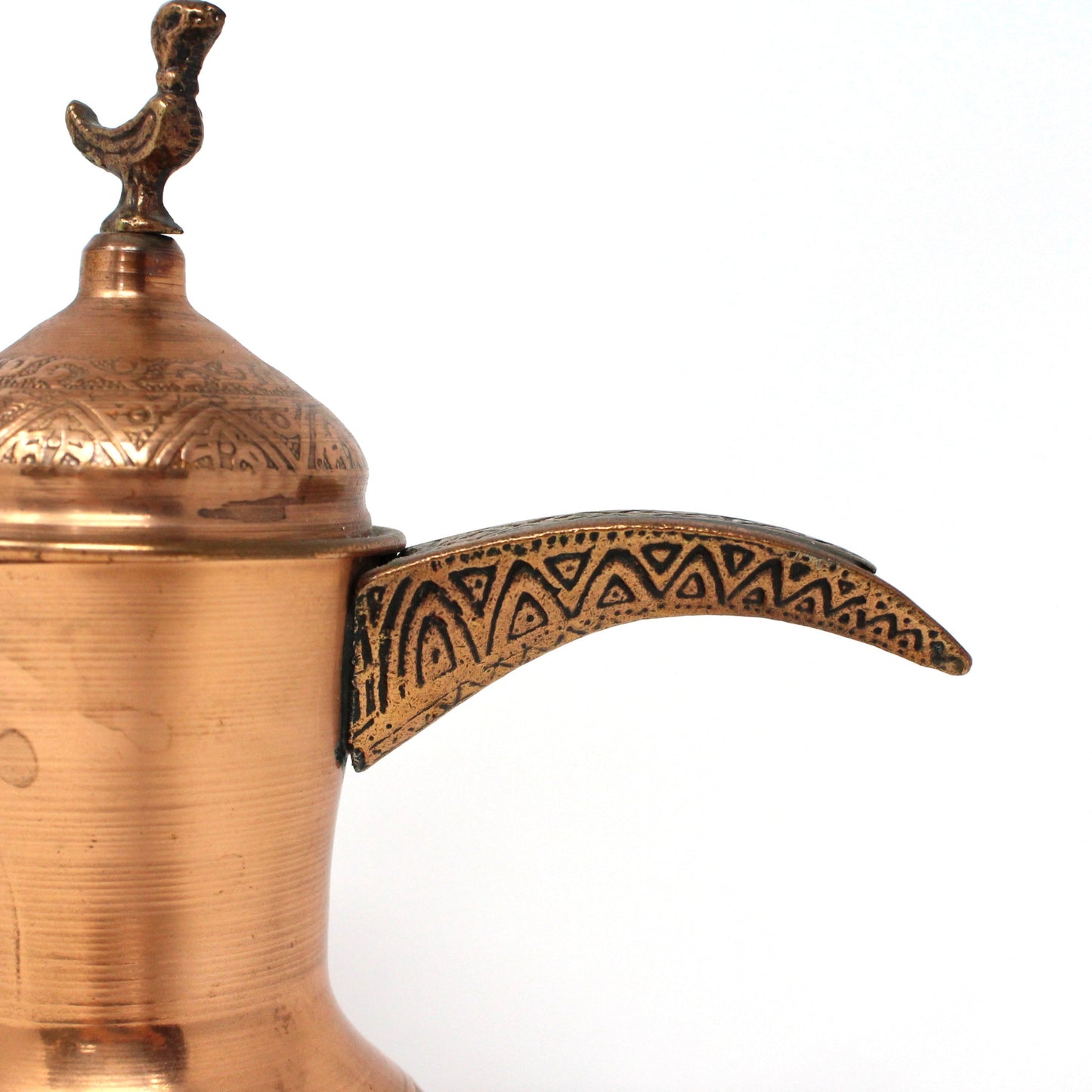 Coffee Pot, Middle Eastern Dallah, Copper and Brass, Arabic Coffee Pot, Vintage