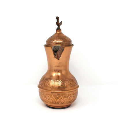 Coffee Pot, Middle Eastern Dallah, Copper and Brass, Arabic Coffee Pot, Vintage