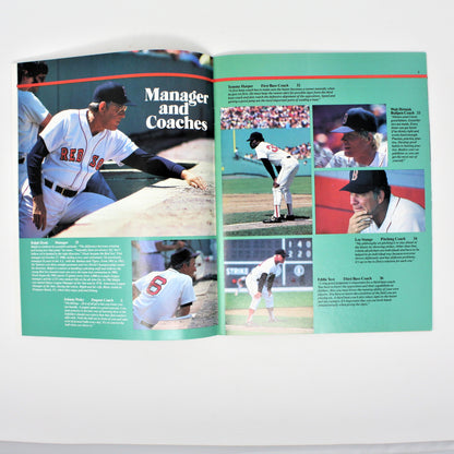 Magazine, Red Sox 1984 Official Yearbook, NOS, Vintage