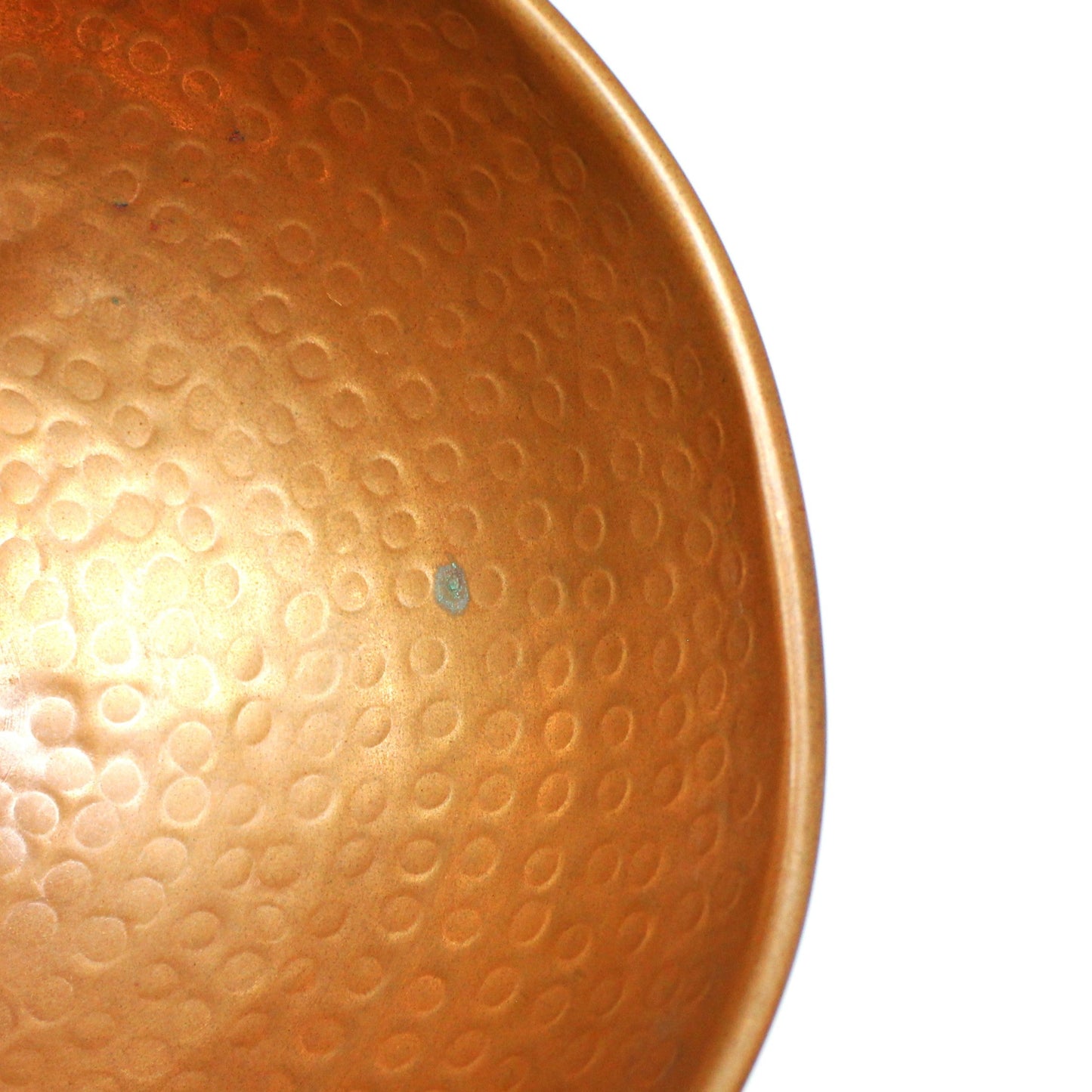 Ladle, Large Hammered Copper and Riveted Brass Handle, Vintage 19.5"