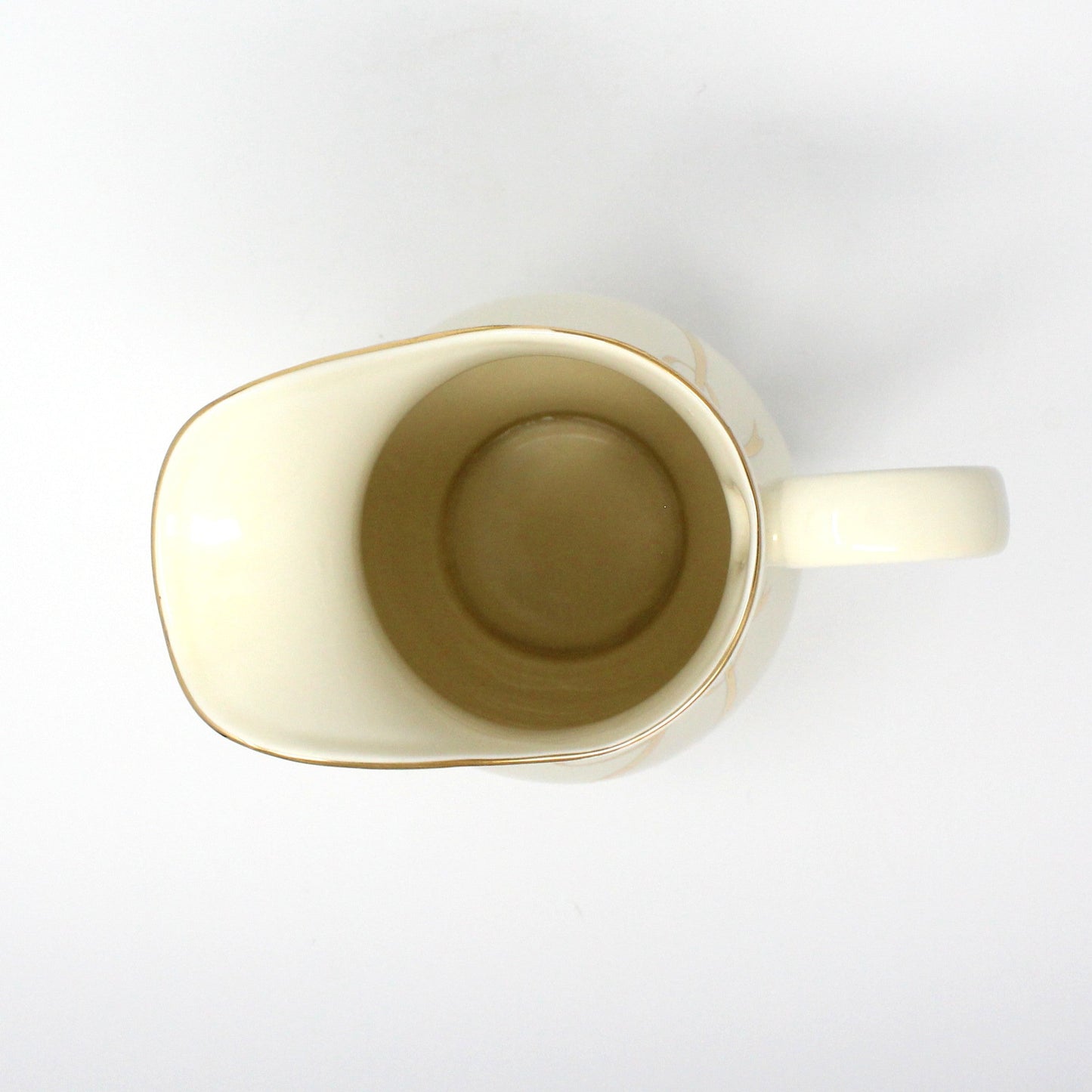 Pitcher, Teleflora, Gift Pitcher, Gold Ribbon Bow, Japan Porcelain, Vintage