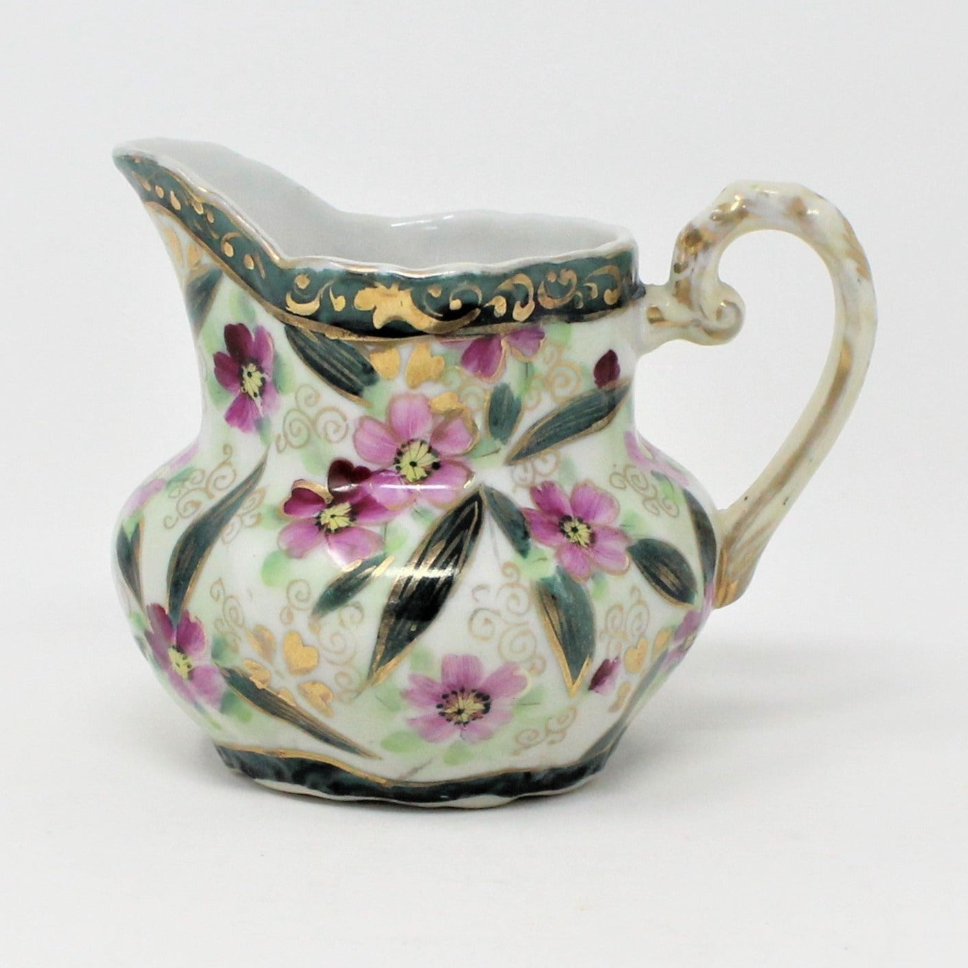 Creamer, Pre Nippon Hand Painted, Japan Antique