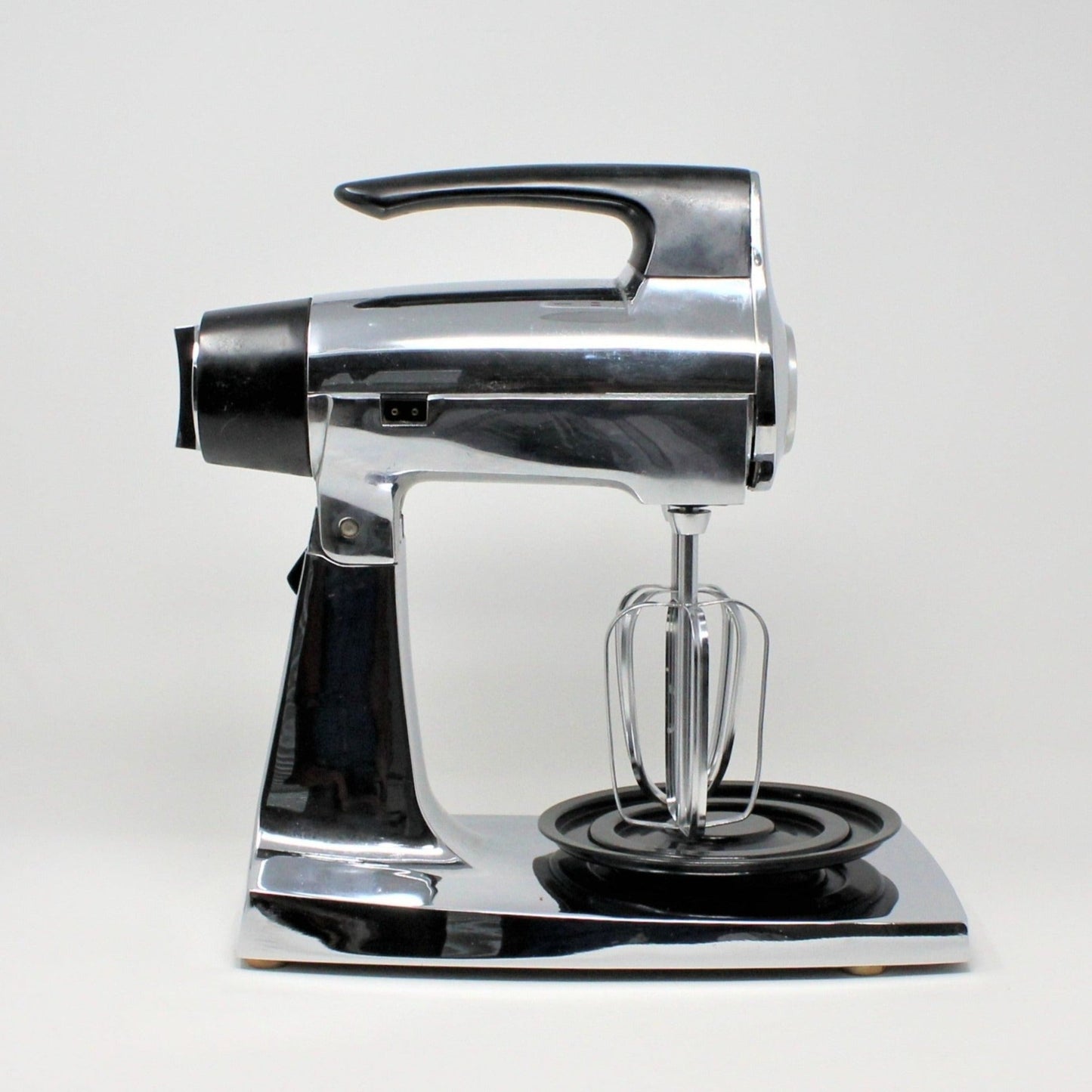 Mixer, Sunbeam, Chrome MixMaster Stand Mixer with Two Bowls