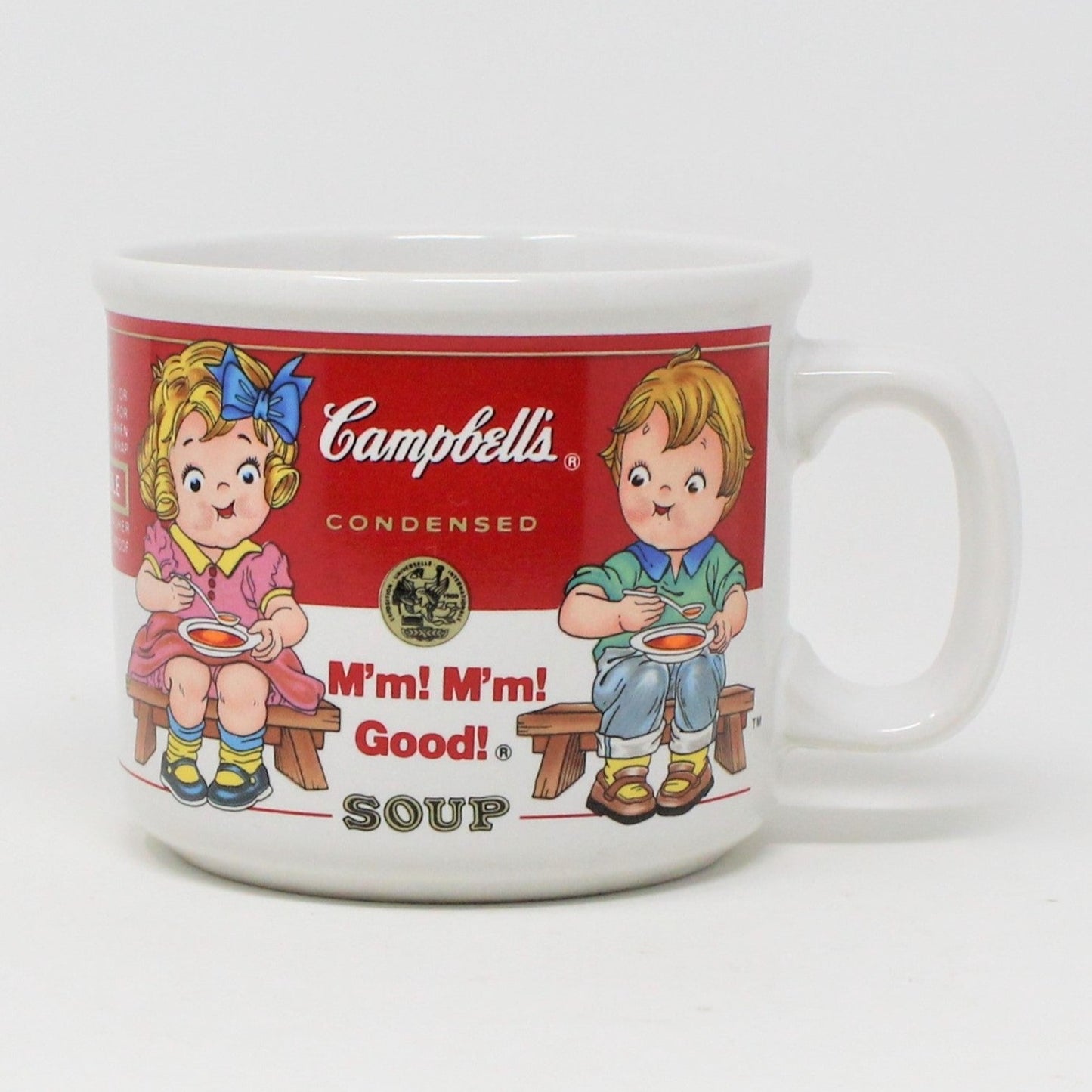 Soup Mug, Campbell's Kids, M'm! Good!, Westwood, Ceramic, 1993, SOLD