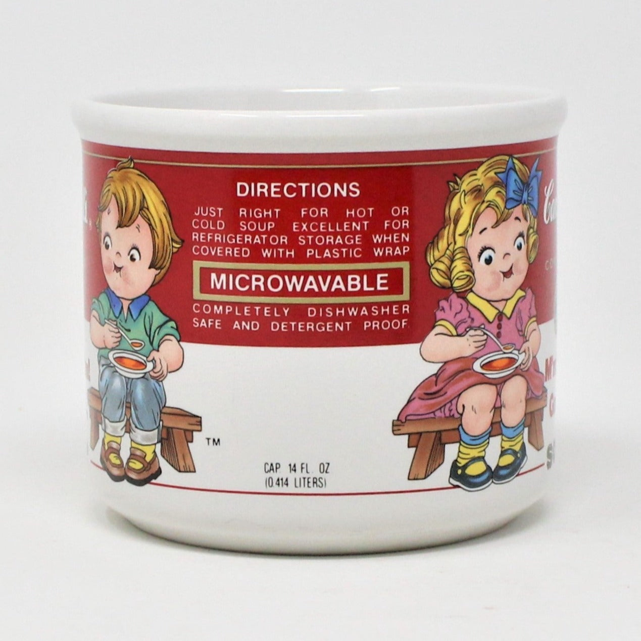 Soup Mug, Campbell's Kids, M'm! Good!, Westwood, Ceramic, 1993, SOLD