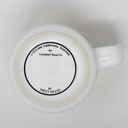 Soup Mug, Campbell's Kids, M'm! Good!, Westwood, Ceramic, 1993