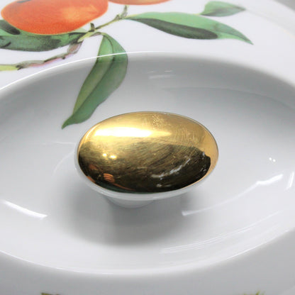 Casserole with Lid, Royal Worcester, Evesham Gold, 1.75 QT, Vintage, 1961
