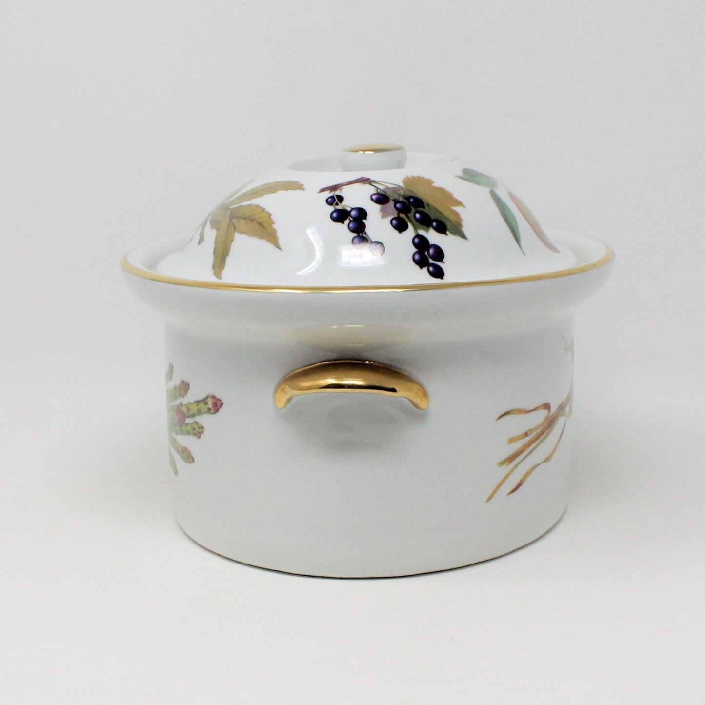 Casserole with Lid, Royal Worcester, Evesham Gold, 1.75 QT, Vintage, 1961, SOLD