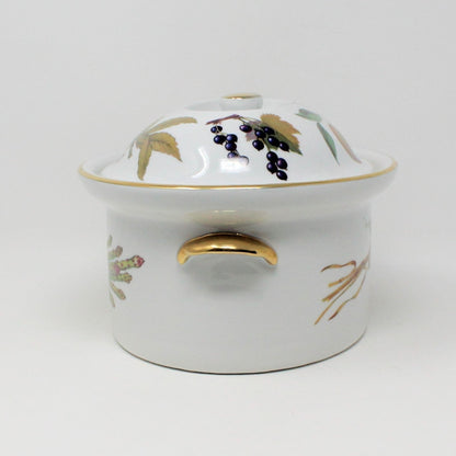 Casserole with Lid, Royal Worcester, Evesham Gold, 1.75 QT, Vintage, 1961