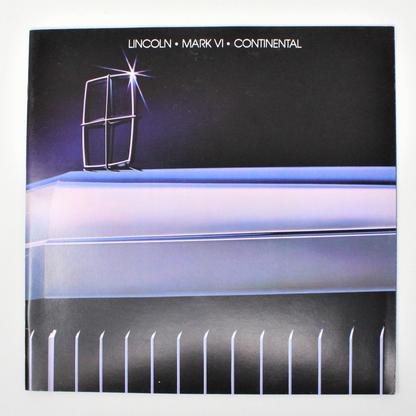 Brochure, Lincoln Mark VI Continental Car Sales Catalog, Advertising, NOS, Vintage 1983