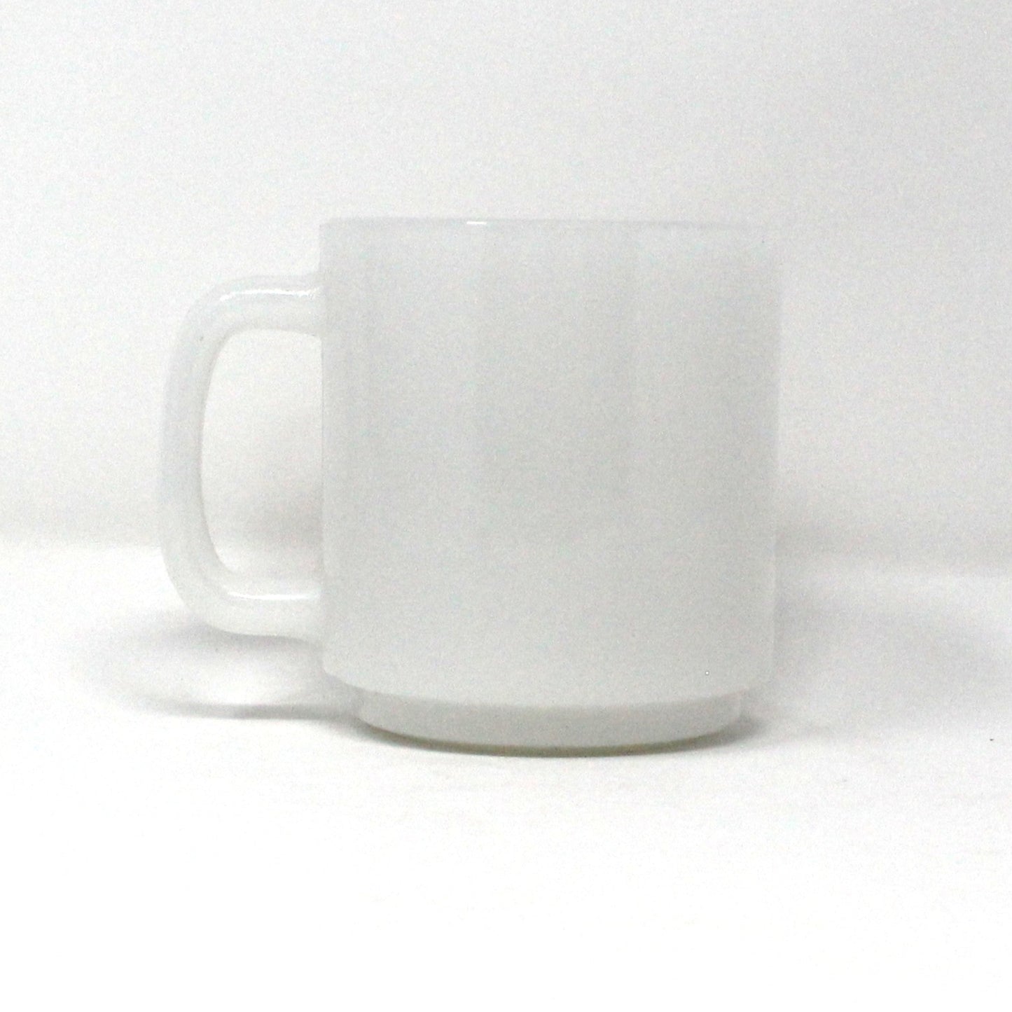 Mug, McKee, Glasbake Cherries / Cherry, Milk Glass, Vintage