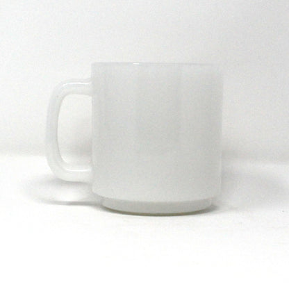 Mug, McKee, Glasbake Cherries / Cherry, Milk Glass, Vintage