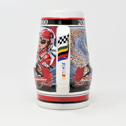 Beer Stein, Budweiser, Nascar Dale Earnhardt Jr 2000 Inaugural Season Collectible