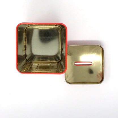 Coin Bank, Churchill’s, English Telephone Booth, Kids in Phone Booth Collectible Tin, Vintage England