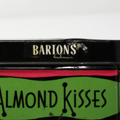 Tins, Gift Tin / Storage Box, Barton's Bonbonniere, Almond Kisses, French Parisienne Scene, Empty, Vintage