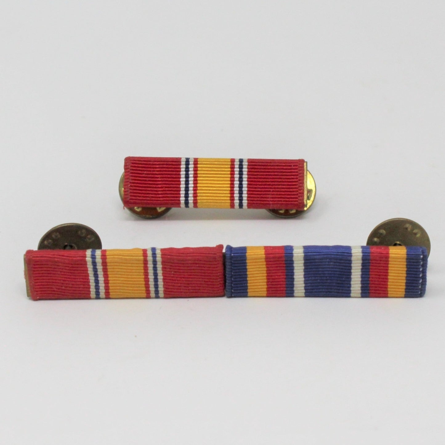 Pin, US Military Ribbon Bar Badge Rack, Set of 2