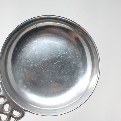 Porringer Bowl, Wilton RWP, Scrolled Handle, Armetale / Pewter, Vintage