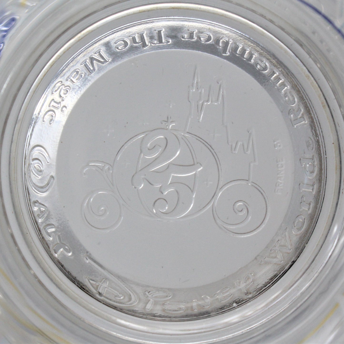 Glasses, Tumblers, Disney World 25th Anniversary, Set of 2, Vintage