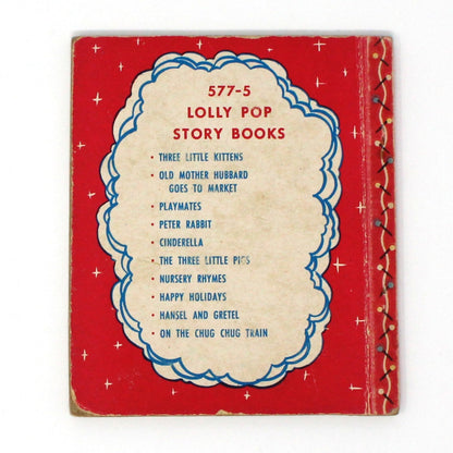 Children's Book, Samuel Lowe, Lolly Pop Books, 8 Different Titles Available, Hardcover, Vintage, 1949 RARE