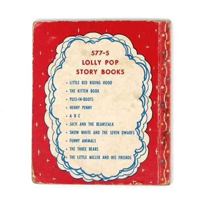 Children's Book, Samuel Lowe, Lolly Pop Books, 8 Different Titles Available, Hardcover, Vintage, 1949 RARE