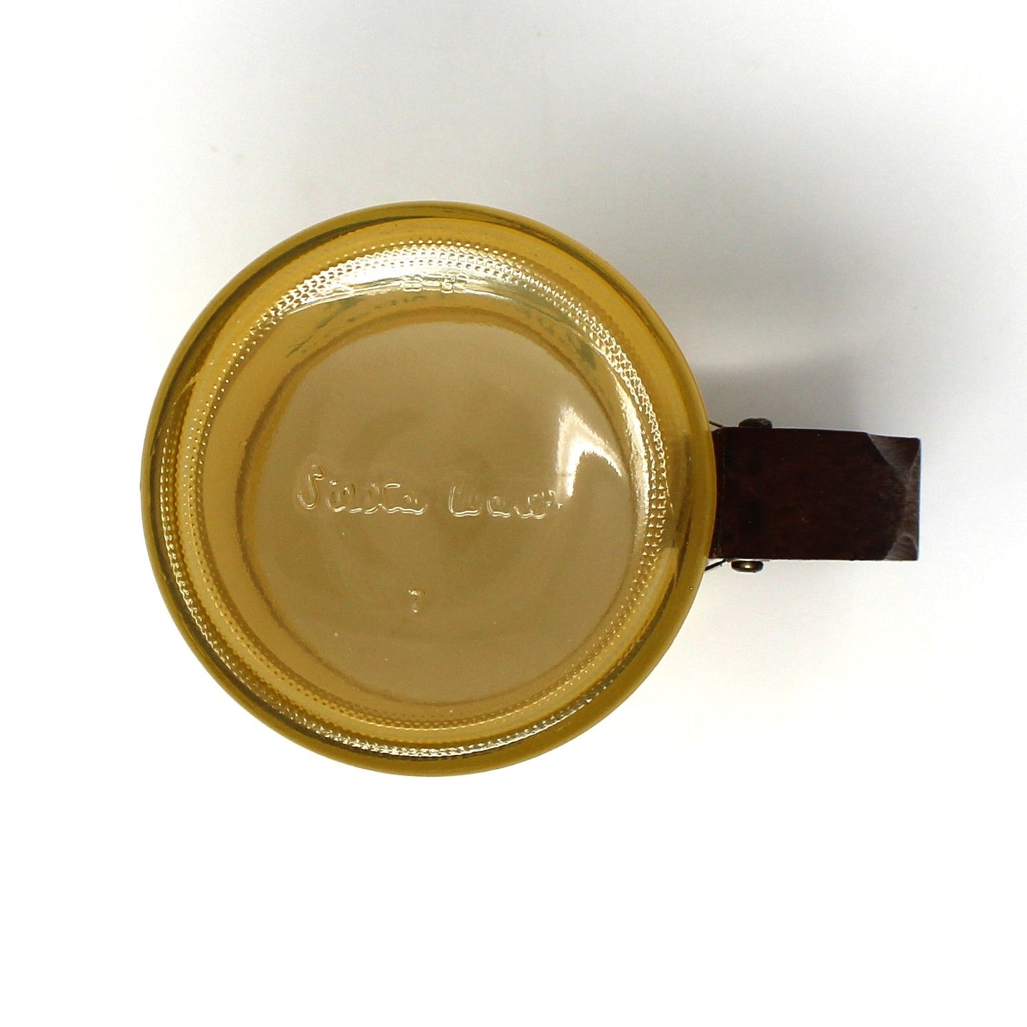 Beer Mug, Siesta Ware Barrell Style Mug, Wood Handle, School Memorabilia, Dupont Dragons Class of 58, Vintage