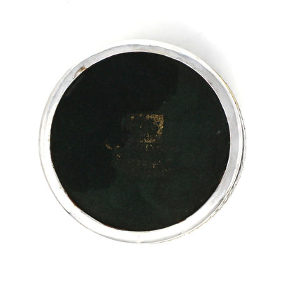Bottle Coaster, Jordan Sheffield Collection, Silverplate & Wood, England, Vintage