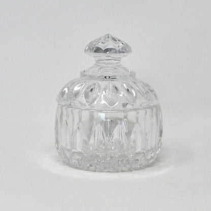Sugar Bowl with Lid, Gorham Crystal, Althea Cut, Vintage