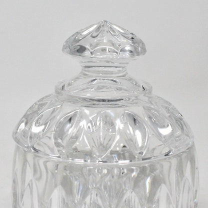 Sugar Bowl with Lid, Gorham Crystal, Althea Cut, Vintage