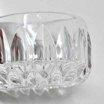 Sugar Bowl with Lid, Gorham Crystal, Althea Cut, Vintage