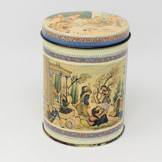 Gift Tin / Cookie Tin, Ben Rickert Collectible, Persian Art Reproduction, Vintage