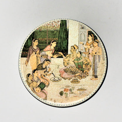 Gift Tin / Cookie Tin, Ben Rickert Collectible, Persian Art Reproduction, Vintage