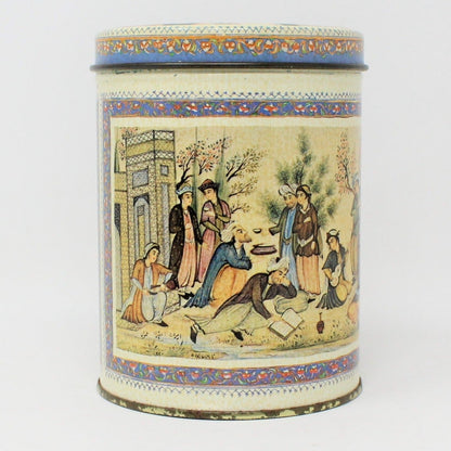 Gift Tin / Cookie Tin, Ben Rickert Collectible, Persian Art Reproduction, Vintage