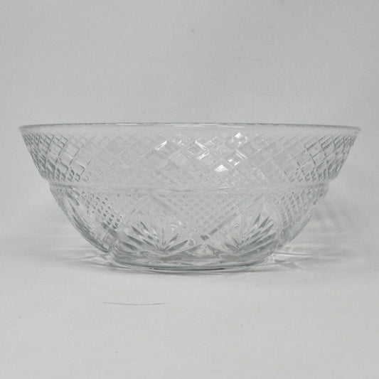 Serving Bowl, Cristal D'Arques-Durand, Antique Clear, Glass, SOLD