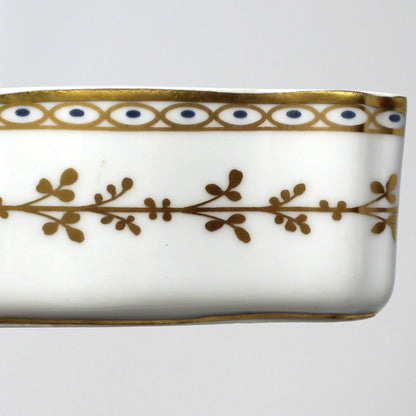 Trinket Box, Richard Ginori, Fiesole Pattern, Italian Scene, Covered Box, Porcelain, Vintage Italy