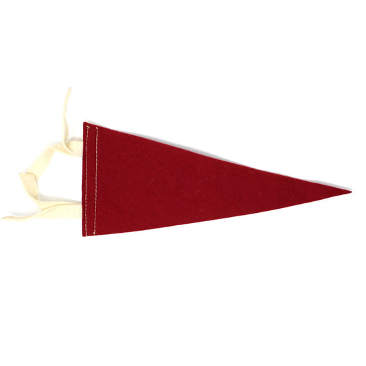 Pennant, School Pennant, University of Wisconsin Collectible, Wool Felt, Vintage 8.75"