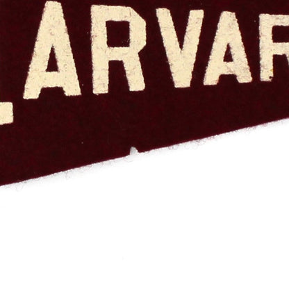 Pennant, School Pennant, Harvard University Collectible, Wool Felt, Vintage 8.75"