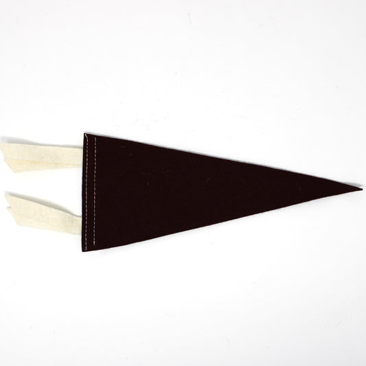 Pennant, School Pennant, Mississippi State University Collectible, Wool Felt, Vintage 8.75"