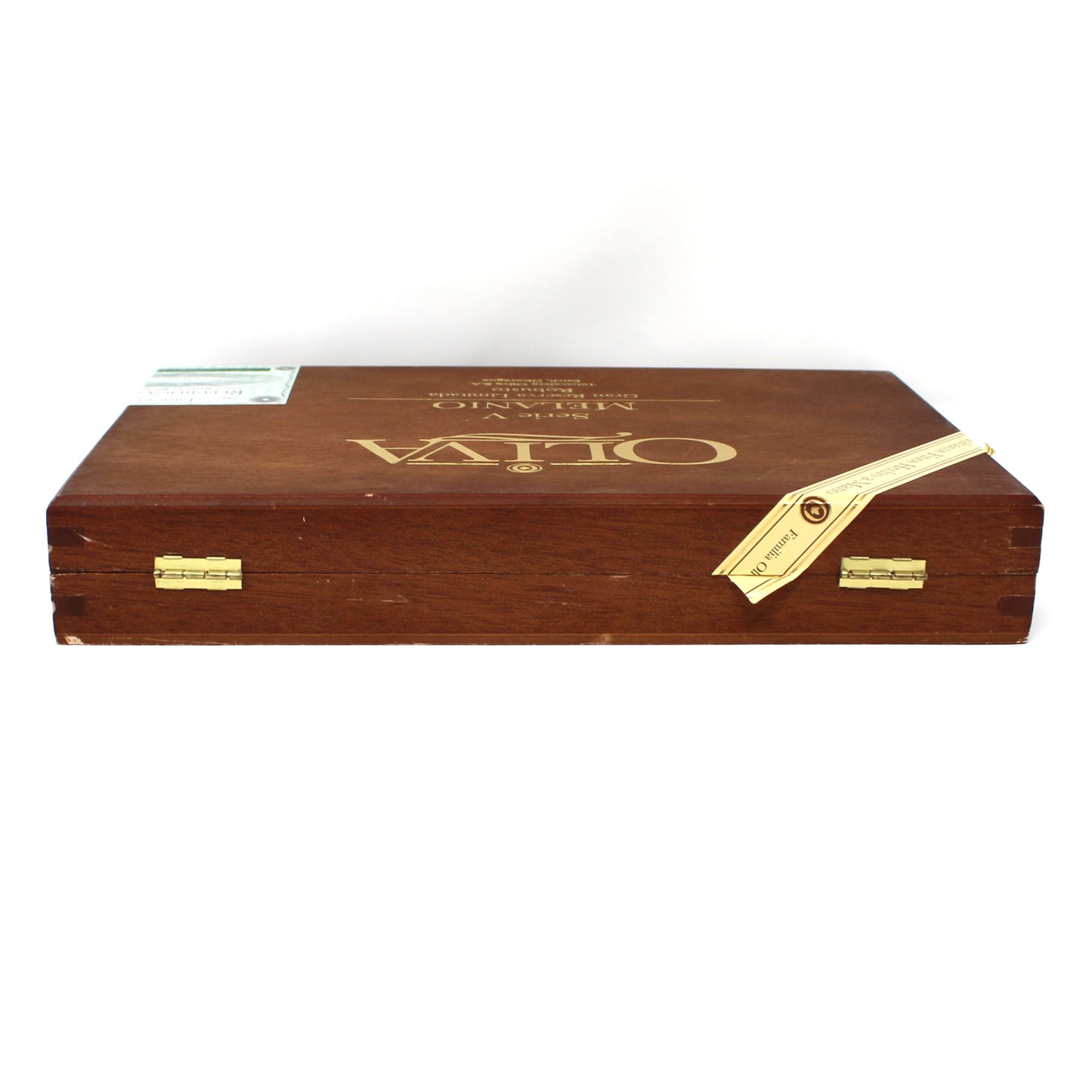 Box, Cigar Box, Oliva Serie V Melanio Robusto, Wooden, Empty