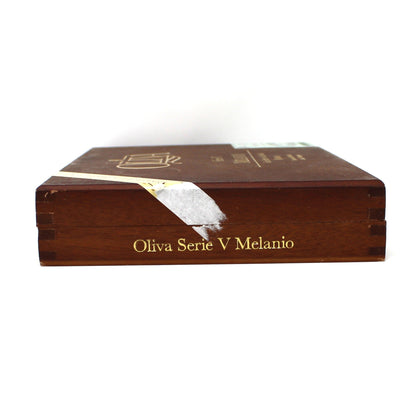 Box, Cigar Box, Oliva Serie V Melanio Robusto, Wooden, Empty