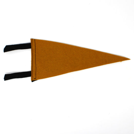 Pennant, School Pennant, Purdue University Collectible, Wool Felt, Vintage 8.75"