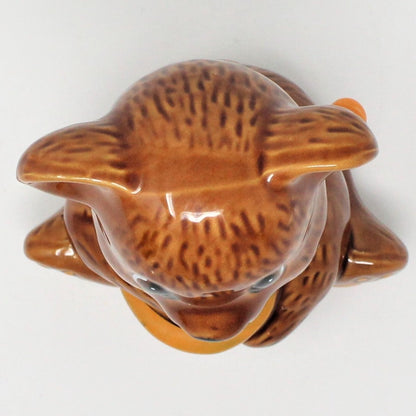 Dispenser, Honey Bear Jar / Pot, with Honey Dipper, Ceramic, Vintage