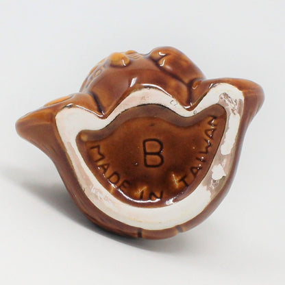 Dispenser, Honey Bear Jar / Pot, with Honey Dipper, Ceramic, Vintage