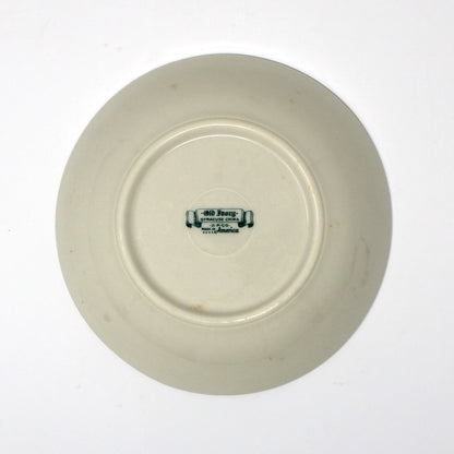Fruit / Dessert Bowls, Syracuse China, Old Ivory Line, Arcadia Pattern, Pink Floral, OPCO, Vintage