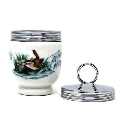 Egg Coddlers / Egg Cups, Royal Worcester, Birds, English Bone China, Vintage