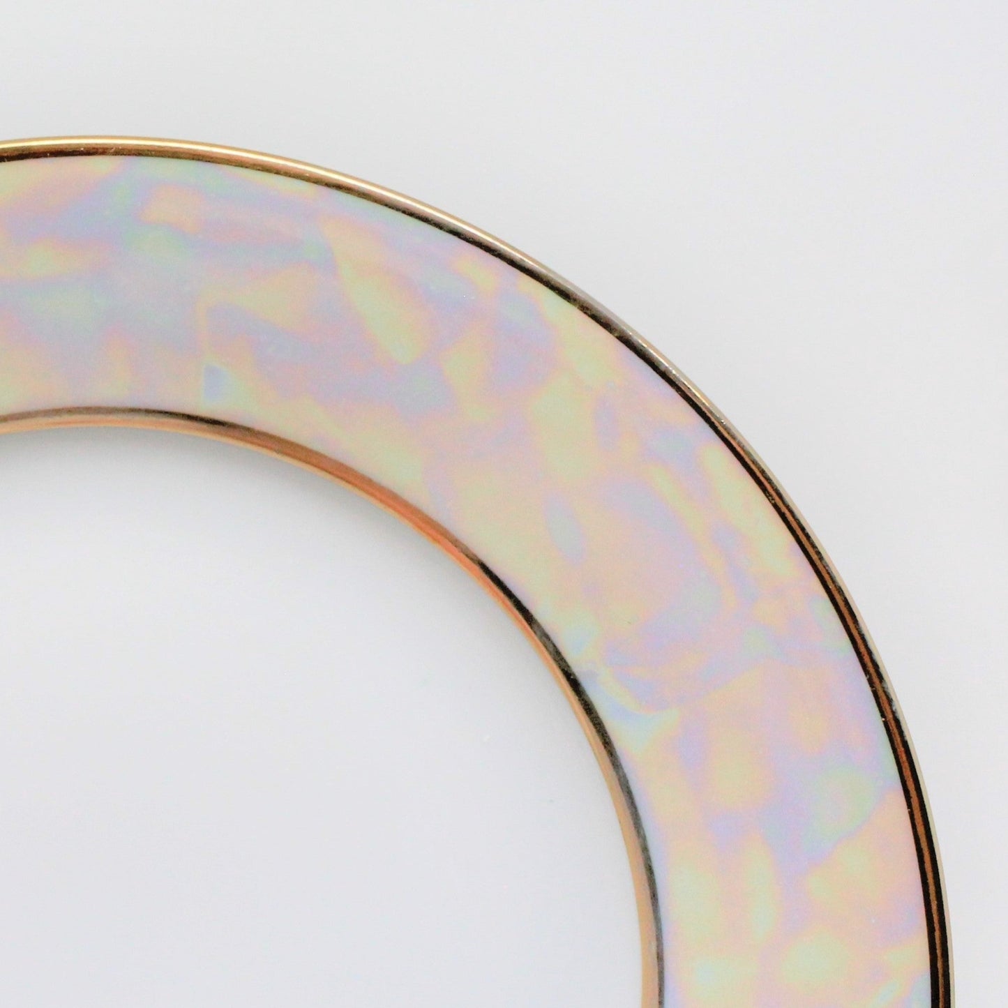Breakfast Set, M Z Czechoslovakia, Iridescent, 6 Pieces, Vintage