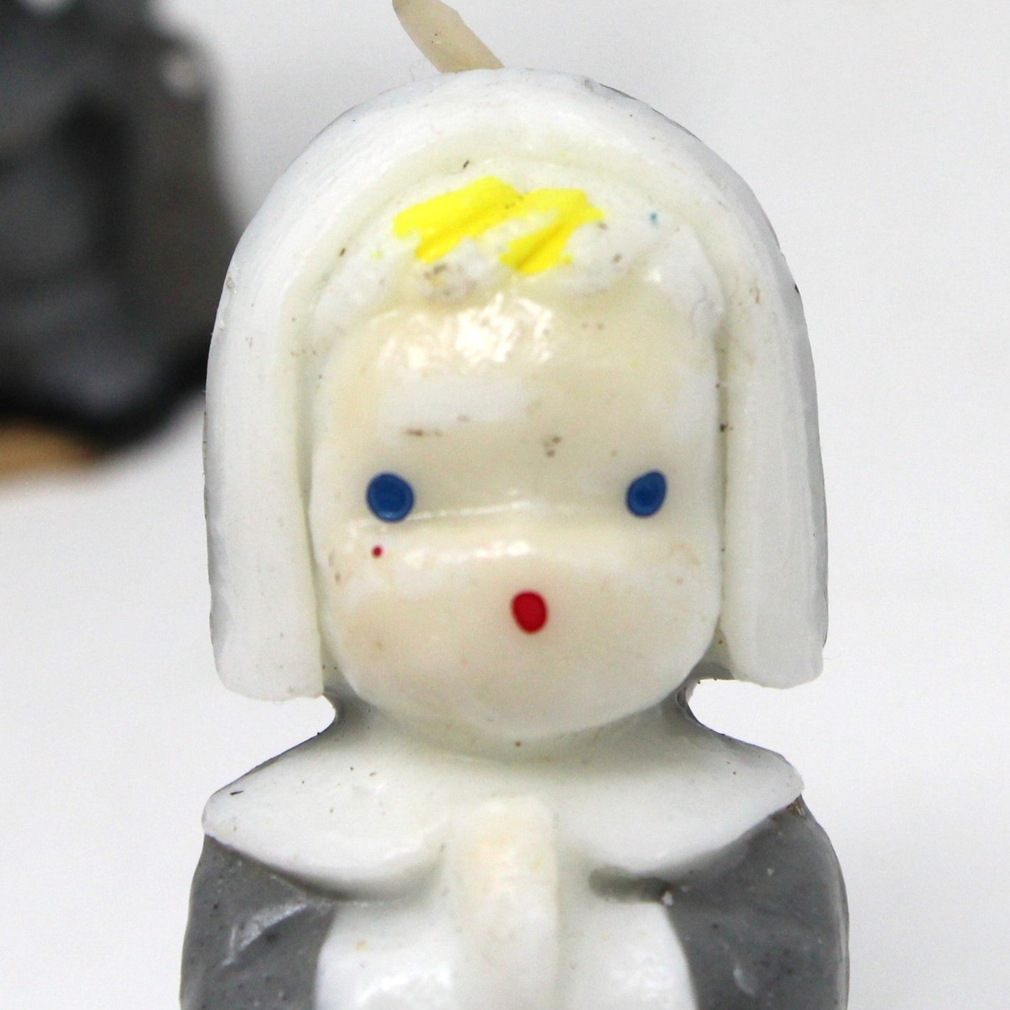 Candle, Gurley Novelty, Figural Pilgrims Thanksgiving Candles, Set of 2, Vintage, SOLD