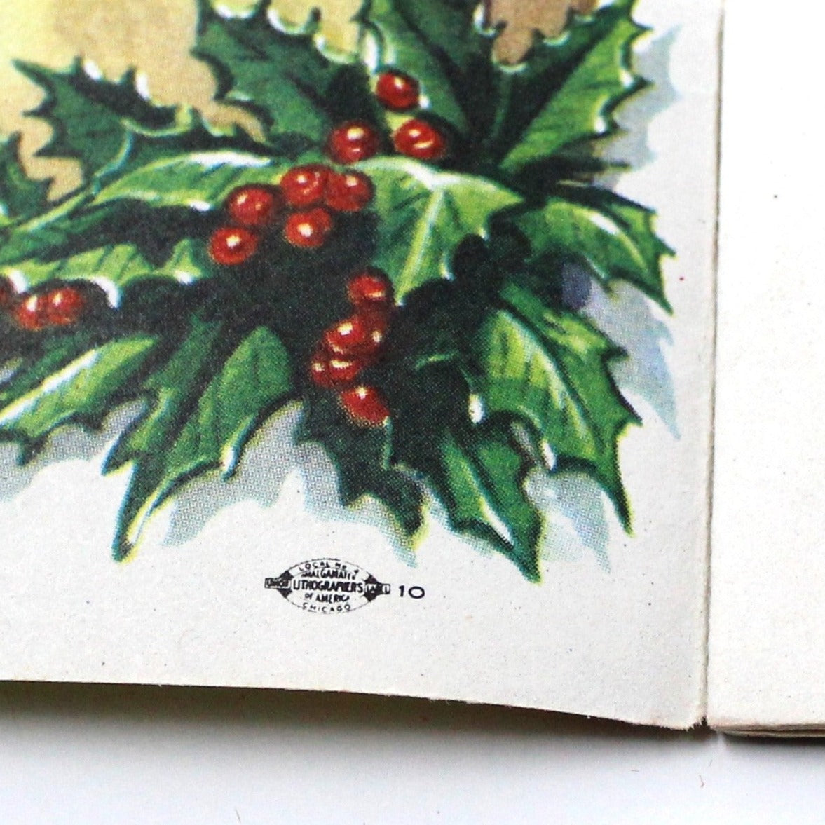 Sheet Music / Lead Sheet, Carols for Christmas, Vintage Litho Advertisement, RARE